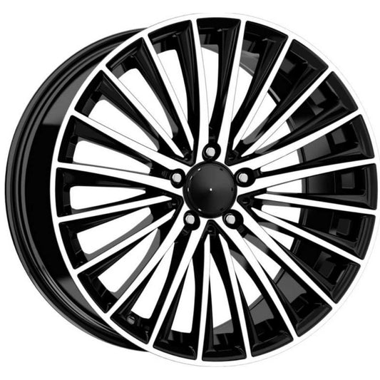 Kormetal 19 inç 5*112 ET43 Parlak Siyah Jant Takımı (J-5039)