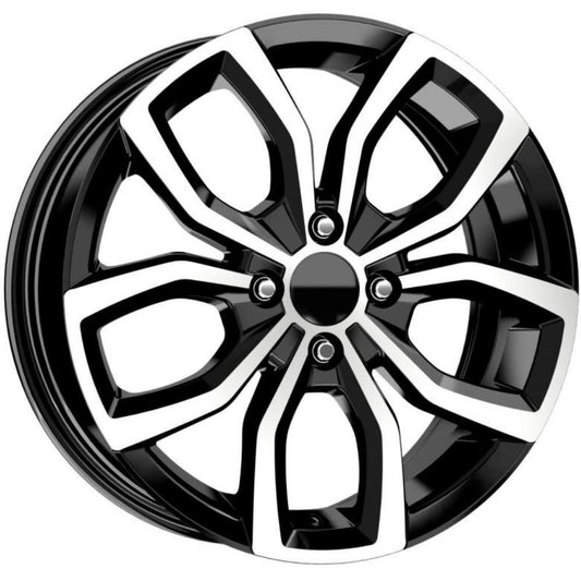 Kormetal 16 inç 4*100 ET44 Parlak Siyah Jant Takımı (J-5050)
