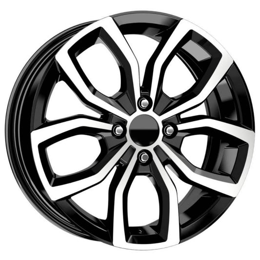 Kormetal 16 inç 5*114 ET44 Parlak Siyah Jant Takımı (J-5052)