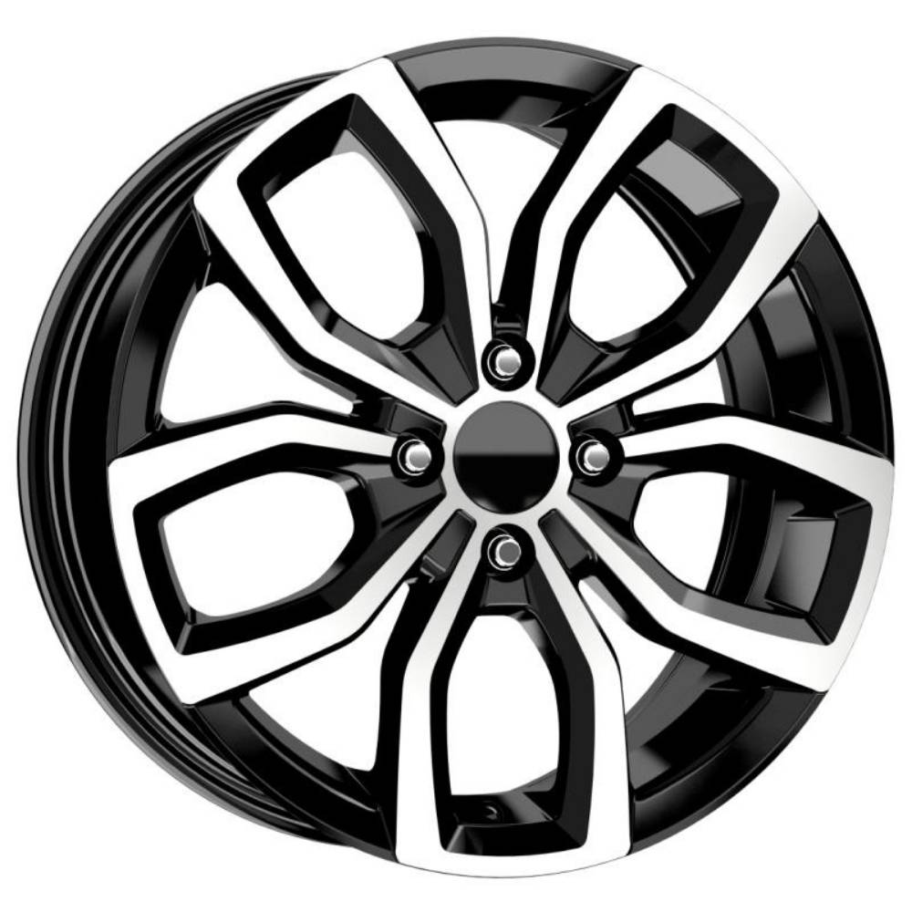 Kormetal 16 inç 5*114 ET44 Parlak Siyah Jant Takımı (J-5052)