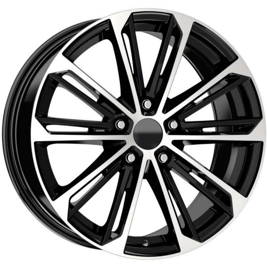 Kormetal 17 inç 5*100 ET35 Parlak Siyah Jant Takımı (J-5061)