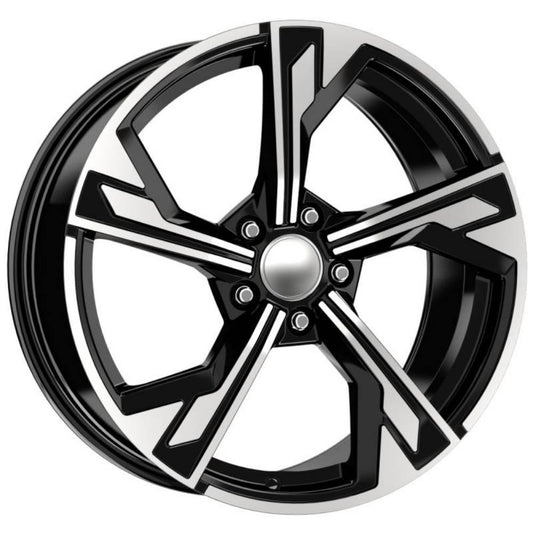 Kormetal 18 inç 5*112 ET40 Parlak Siyah Jant Takımı (J-5072)