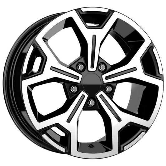 Kormetal 16 inç 5*114 ET40 Parlak Siyah Jant Takımı (J-5074)