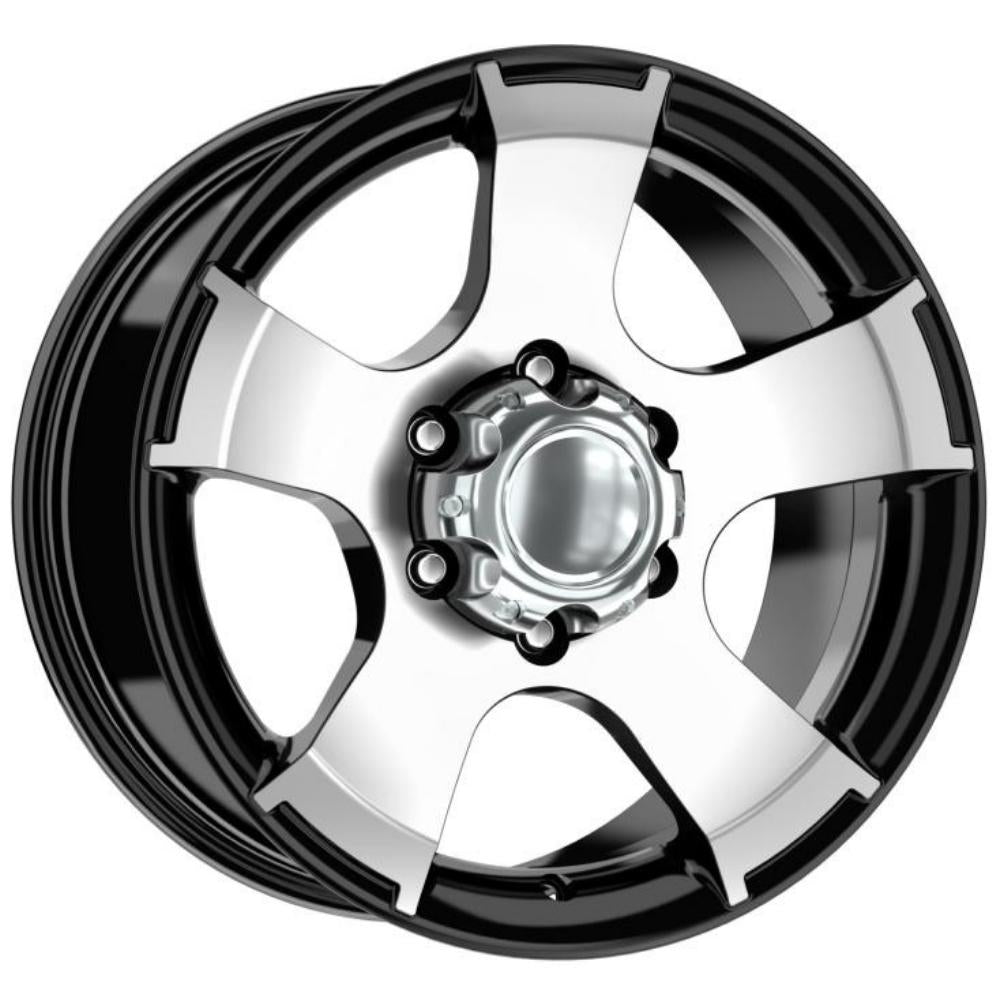 Kormetal 16 inç 6*139 ET25 Parlak Siyah Jant Takımı (J-5079)