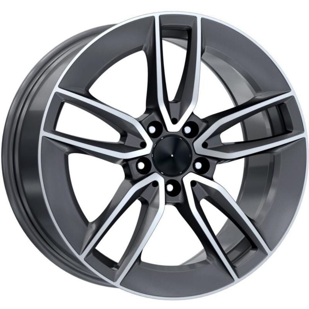 Kormetal 18 inç 5*112 ET43 Füme Jant Takımı (J-5084)