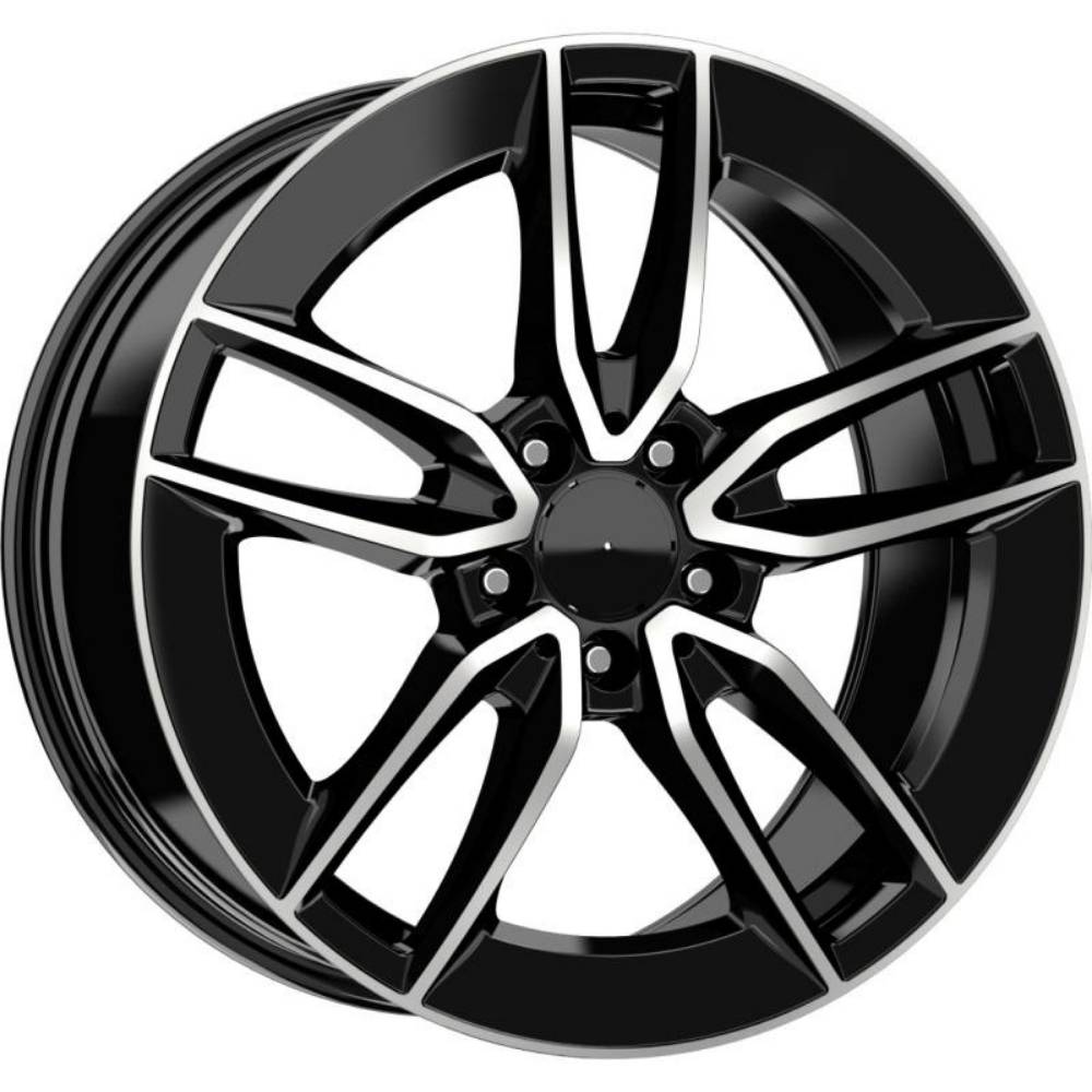 Kormetal 18 inç 5*112 ET48 Parlak Siyah Jant Takımı (J-5083)