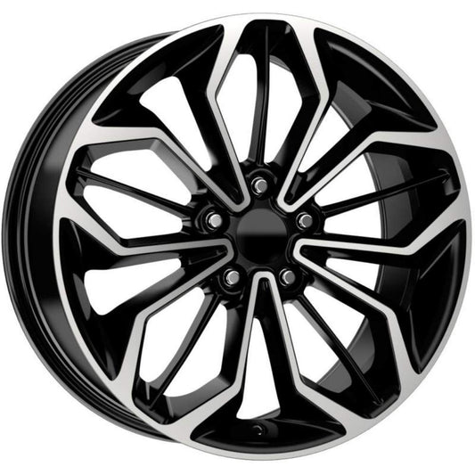 Kormetal 17 inç 5*108 ET45 Parlak Siyah Jant Takımı (J-5086)