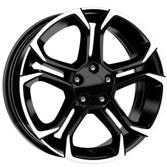 Kormetal 16 inç 5*098 ET35 Parlak Siyah Jant Takımı (J-5156)