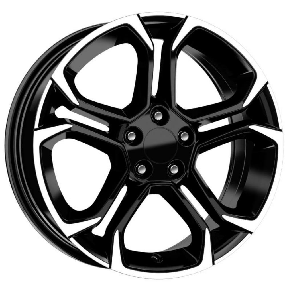 Kormetal 16 inç 5*098 ET35 Parlak Siyah Jant Takımı (J-5156)