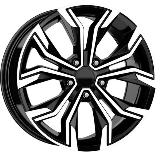 Kormetal 16 inç 5*114 ET40 Parlak Siyah Jant Takımı (J-5165)