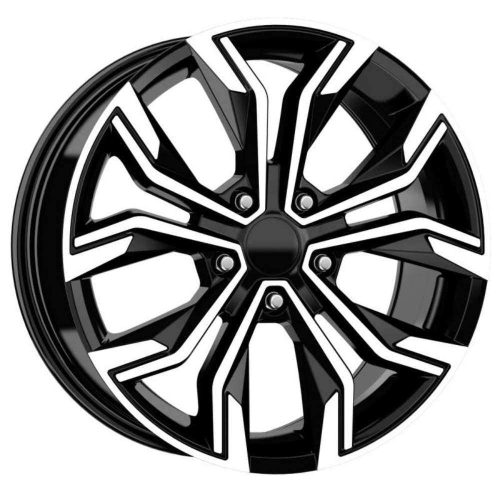 Kormetal 17 inç 4*100 ET40 Parlak Siyah Jant Takımı (J-5166)