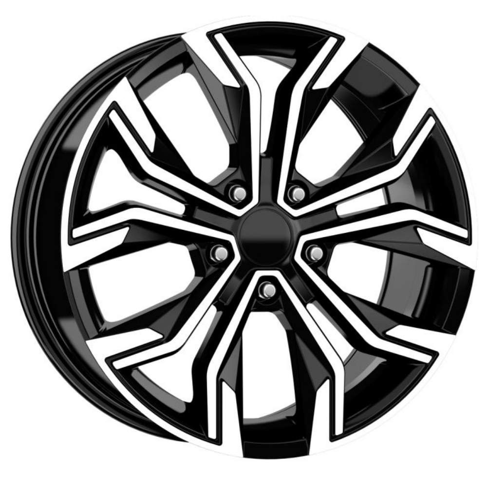 Kormetal 17 inç 5*114 ET40 Parlak Siyah Jant Takımı (J-5167)