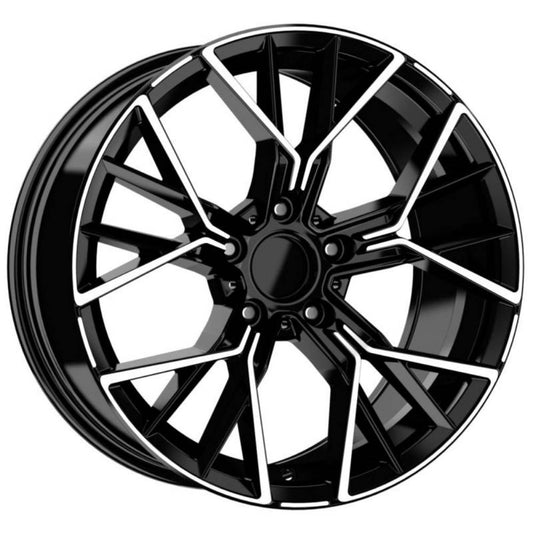 Kormetal 20 inç 5*112 ET40 Parlak Siyah Jant Takımı (J-5175)