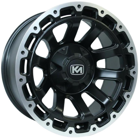 Kormetal 17 inç 5*127 ET10 Mat Siyah Jant Takımı (J-5321)