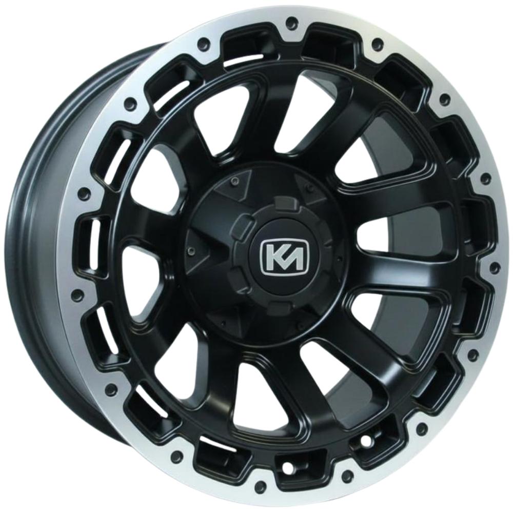 Kormetal 17 inç 5*127 ET10 Mat Siyah Jant Takımı (J-5321)