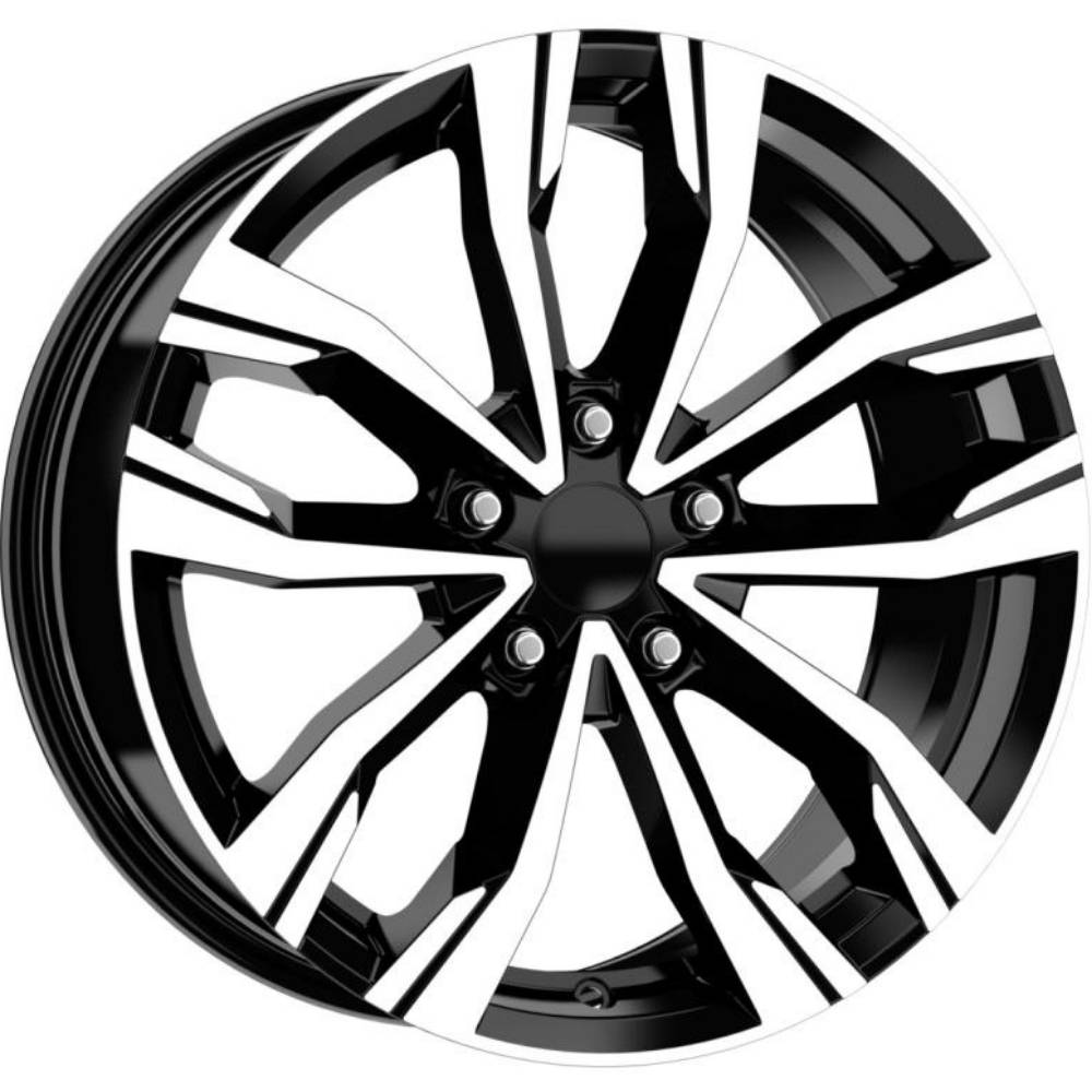 Kormetal 18 inç 5*114 ET40 Parlak Siyah Jant Takımı (J-5198)