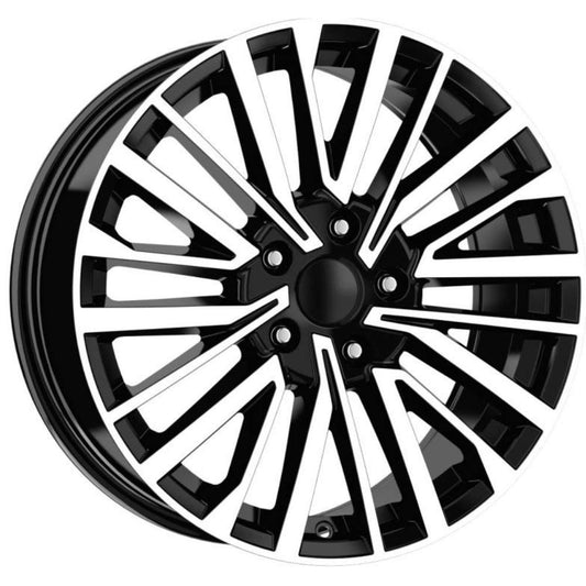 Kormetal 18 inç 5*120 ET50 Parlak Siyah Jant Takımı (J-5201)