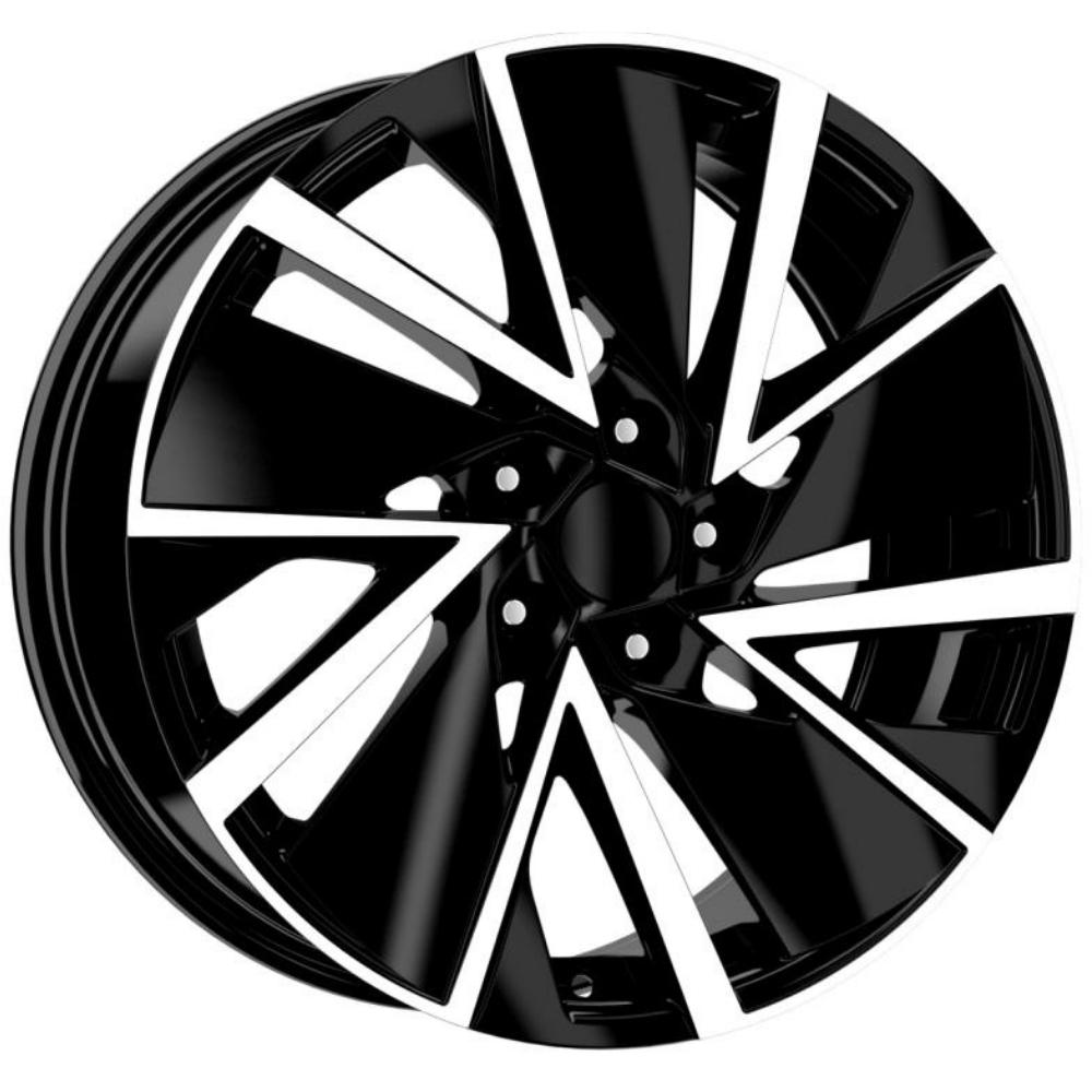 Kormetal 18 inç 5*112 ET45 Parlak Siyah Jant Takımı (J-5234)