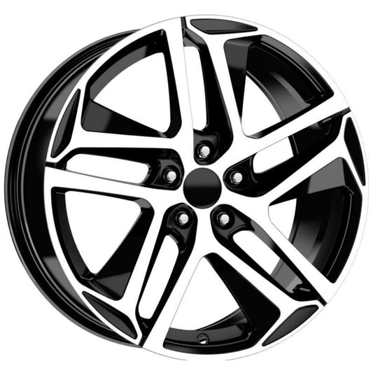 Kormetal 17 inç 4*108 ET25 Parlak Siyah Jant Takımı (J-5238)