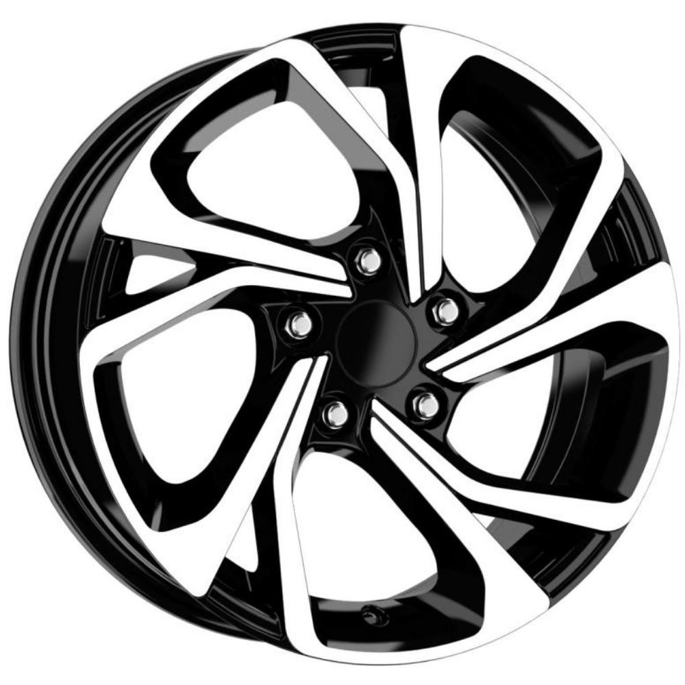 Kormetal 17 inç 4*100 ET40 Parlak Siyah Jant Takımı (J-5241)