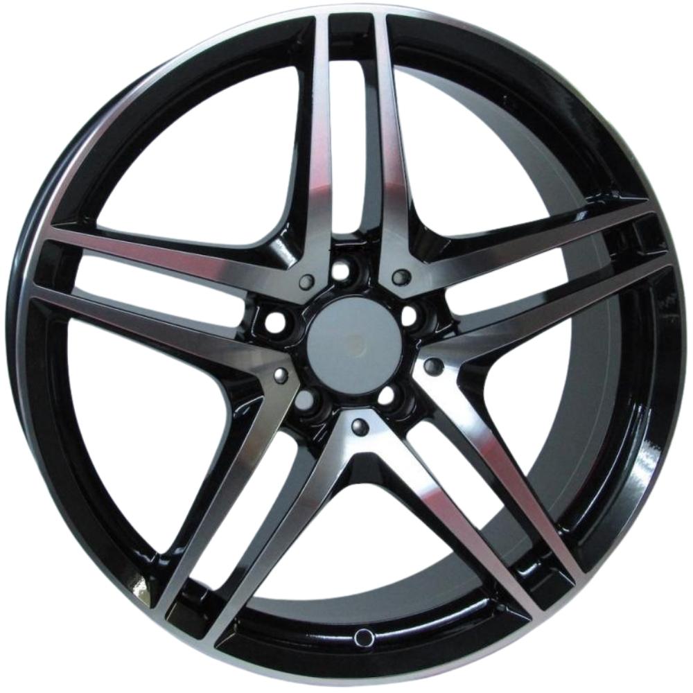 Kormetal 19 inç 5*112 ET48 Parlak Siyah Jant Takımı (J-5339)