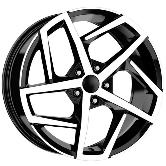 Kormetal 17 inç 5*100 ET35 Parlak Siyah Jant Takımı (J-5273)