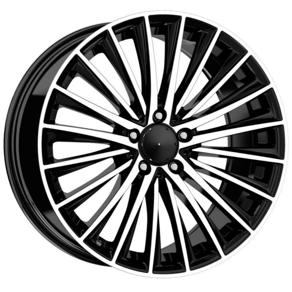 Kormetal 20 inç 5*112 ET40 Parlak Siyah Jant Takımı (J-5277)