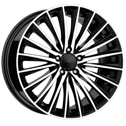 Kormetal 20 inç 5*112 ET45 Parlak Siyah Jant Takımı (J-5278)