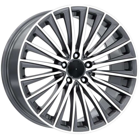 Kormetal 17 inç 5*112 ET35 Füme Jant Takımı (J-5286)