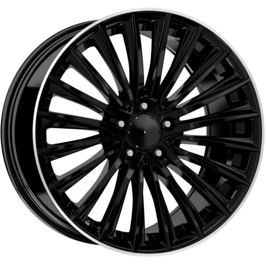 Kormetal 18 inç 5*112 ET43 Siyah Jant Takımı (J-5294)