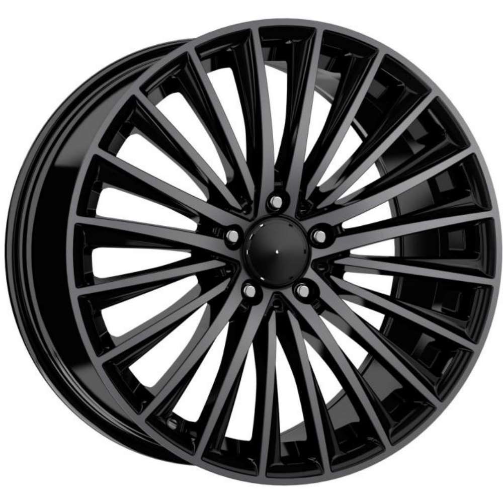 Kormetal 18 inç 5*112 ET48 Siyah Jant Takımı (J-5297)