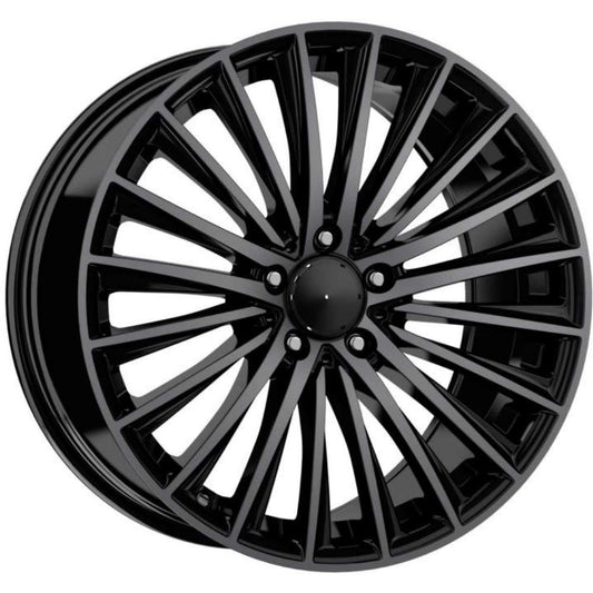 Kormetal 18 inç 5*112 ET48 Siyah Jant Takımı (J-5297)