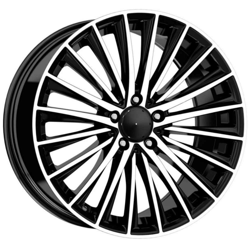 Kormetal 19 inç 5*112 ET48 Parlak Siyah Jant Takımı (J-5305)