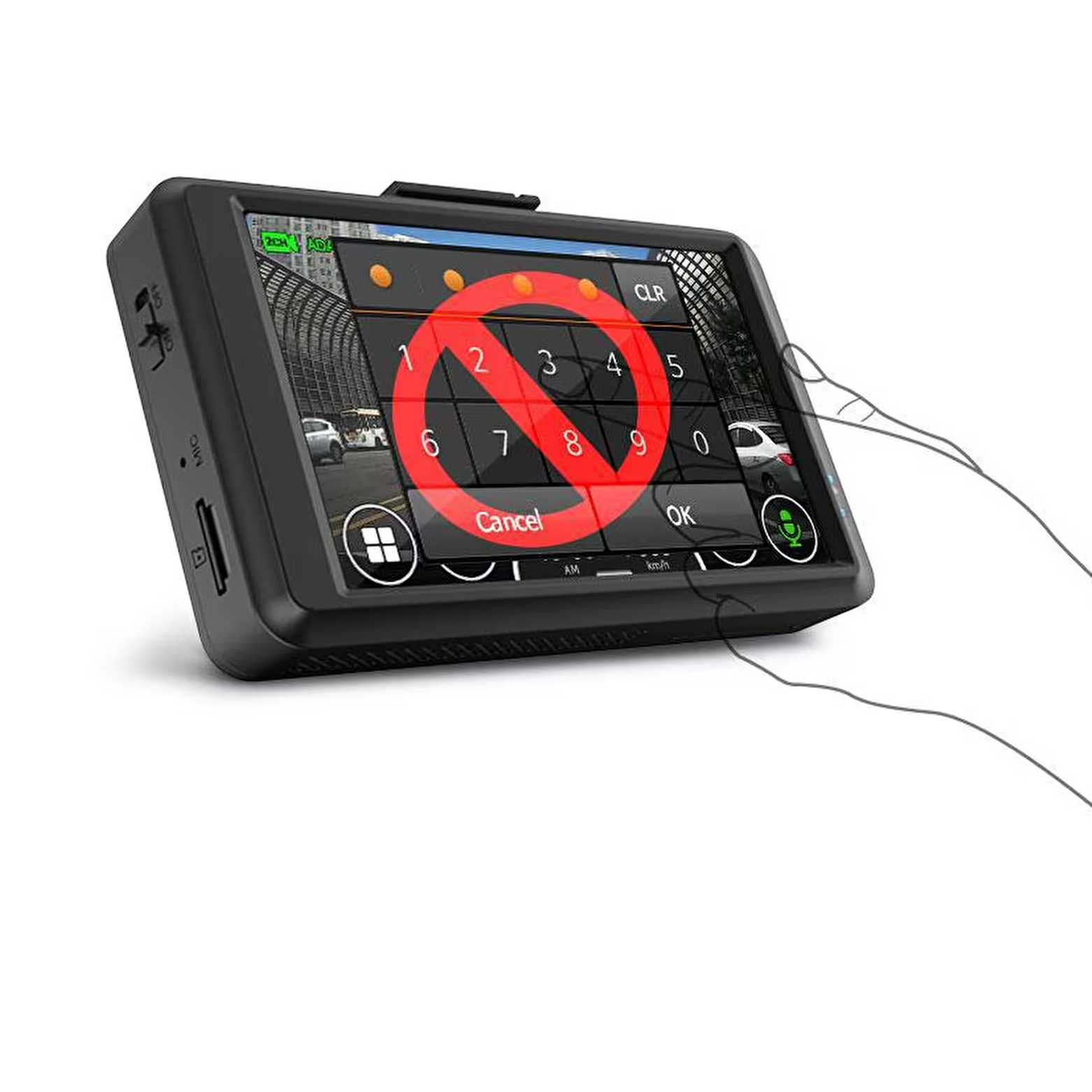 FineVu LX2000 FullHD 2 Kameralı IPS Kod Ekranlı Araç Kamerası - KolayOto