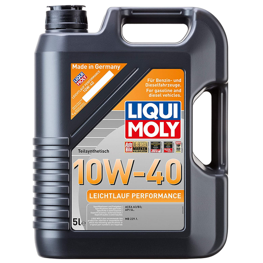 Liqui Moly Leichtlauf Performance 10W40 Motor Yağı (5 Litre) - 2536 - KolayOto