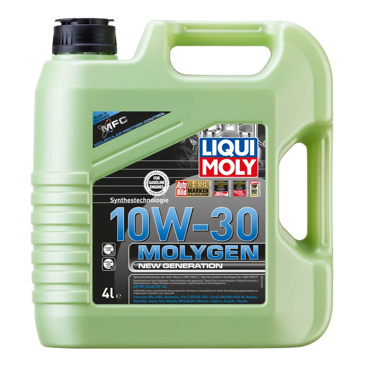 Liqui Moly Molygen New Generation 10W30 Motor Yağı (4 Litre) - 20797 - KolayOto