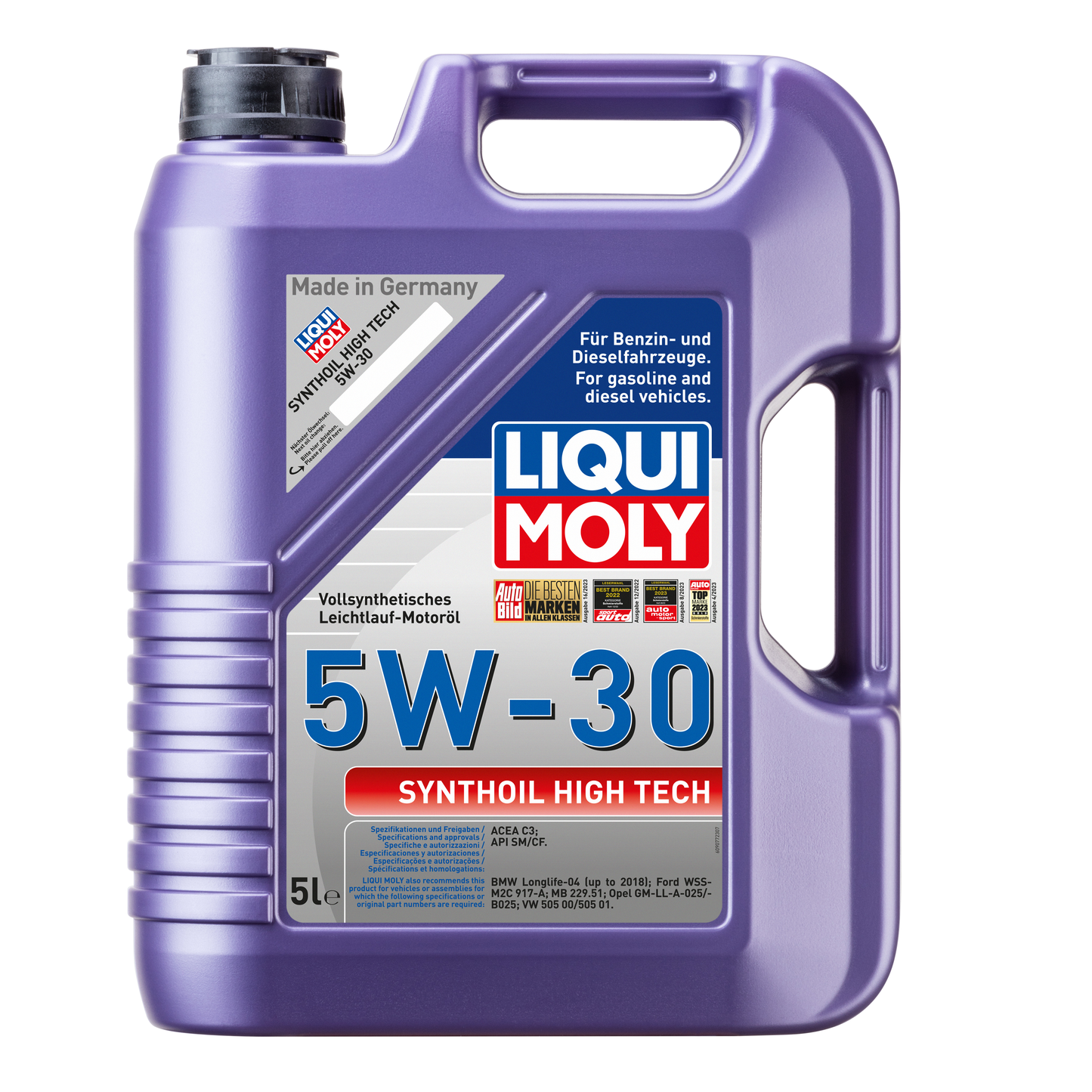 Liqui Moly Synthoil High Tech 5W30 Motor Yağı (5 Litre) - 20959 - KolayOto