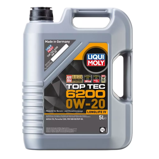 Liqui Moly Top Tec 6200 0W20 Motor Yağı (5 Litre) - 20789 - KolayOto