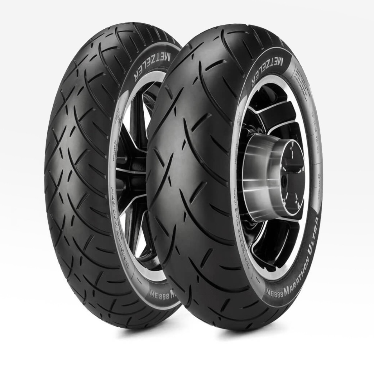 Metzeler ME-888 Marathon Ultra 100/90-19 ve 170/80B15 Motosiklet Ön-Arka Takım Lastiği - KolayOto