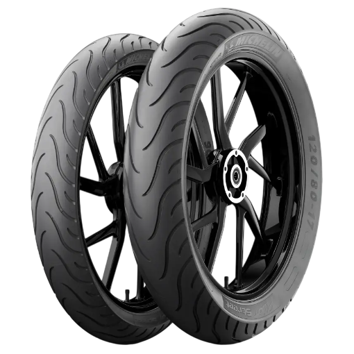 Michelin Pilot Street 110/70-17 ve Pilot Power 2CT 150/60ZR17 Motosiklet Ön-Arka Takım Lastiği - KolayOto