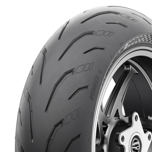 Michelin Power 6 120/70-17 ve 240/45-17 Motosiklet Ön-Arka Takım Lastiği