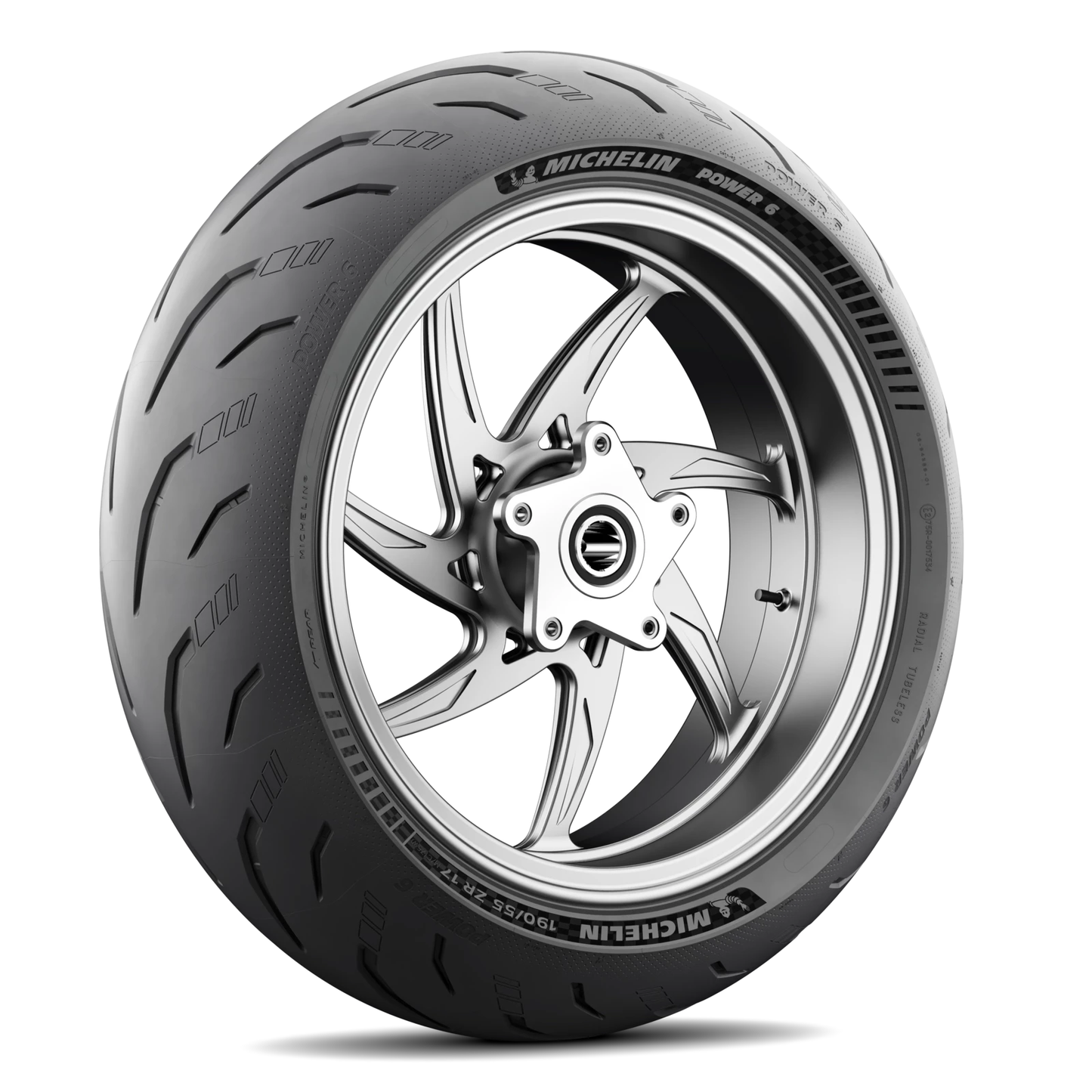 Michelin Power 6 120/70-17 ve 190/50-17 Motosiklet Ön-Arka Takım Lastiği - KolayOto
