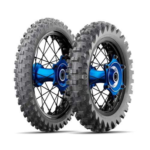 Michelin StarCross 5 Mini 2.50-10 ve 2.75-10 Tube Type Motosiklet Ön-Arka Takım Lastiği - KolayOto