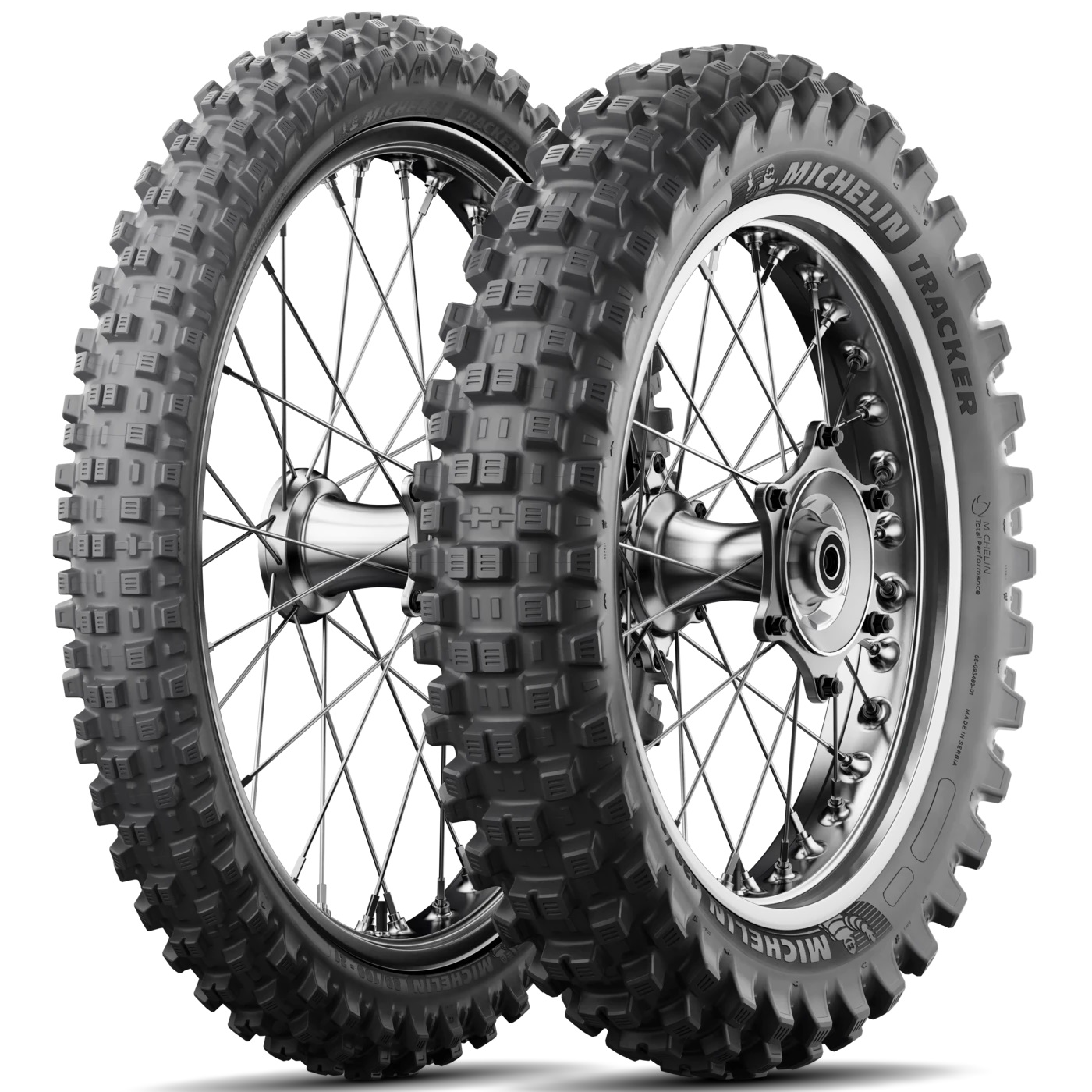 Michelin Tracker 80/100-21 ve 120/90-18 Motosiklet Takım Lastiği - KolayOto