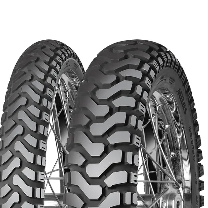 Mitas MC24 Enduro 100/90-19 ve 130/80-17 Motosiklet Ön-Arka Takım Lastiği - KolayOto
