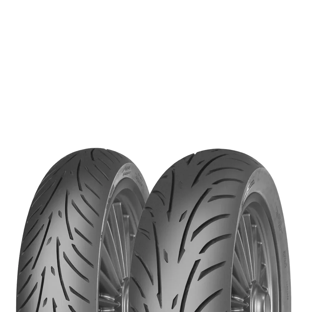 Mitas Touring Force SC 80/90-14 ve 90/90-14 Motosiklet Ön-Arka Takım Lastiği - KolayOto