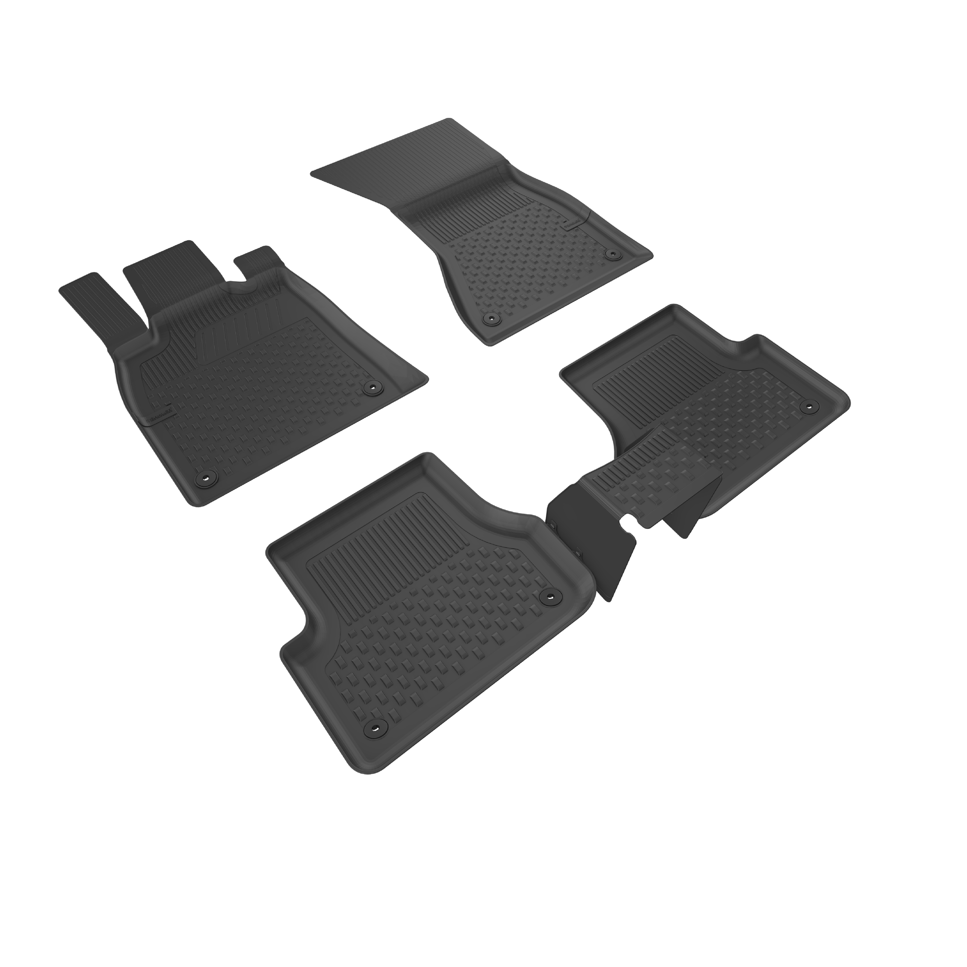 Sahler Audi A6 2011-2018 Uyumlu 4.5D Havuzlu Siyah Oto Paspas Takımı - KolayOto