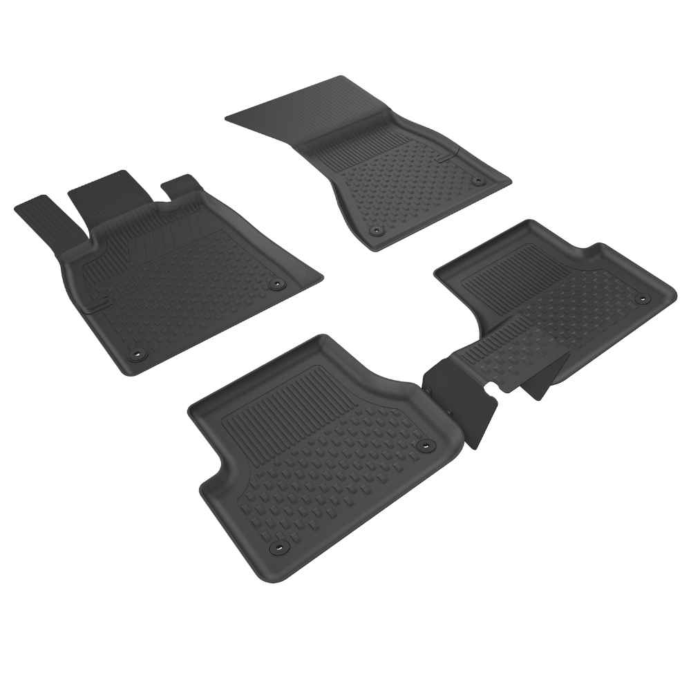 Sahler BMW 3 Serisi E90 2005-2011/3 Seri (E46)/2 Serisi (F22-F23)/4 Seri (F32) Uyumlu 4.5D Havuzlu Siyah Oto Paspas Takımı