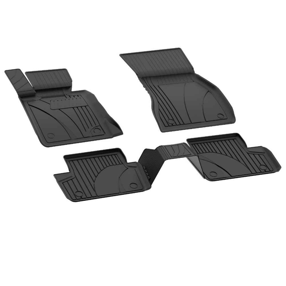 Sahler BMW 5 Serisi G60 2023-2025 Uyumlu 4.5D Pro Premium Havuzlu Siyah Oto Paspas Takımı