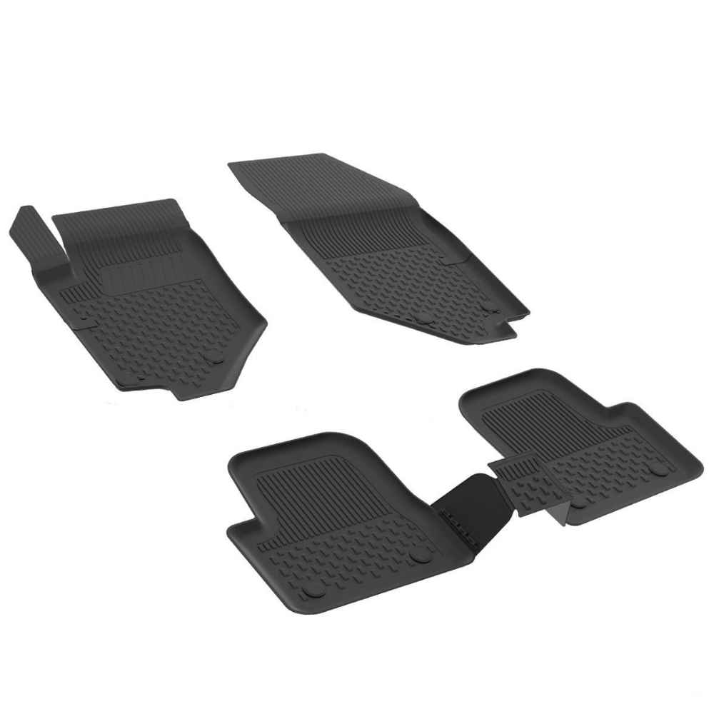 Sahler Citroen C4 HB 2021+ / Citroen C4 X 2022+ Uyumlu 4.5D Havuzlu Siyah Oto Paspas Takımı